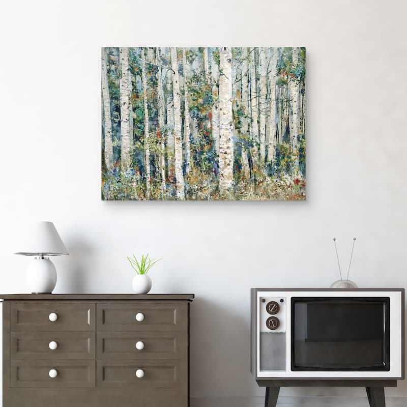 Painted Forest by Studio Arts Canvas Art Print