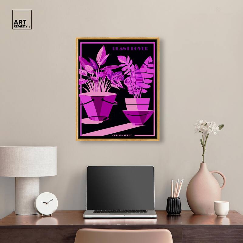 Plant Lover Canvas by Art Remedy