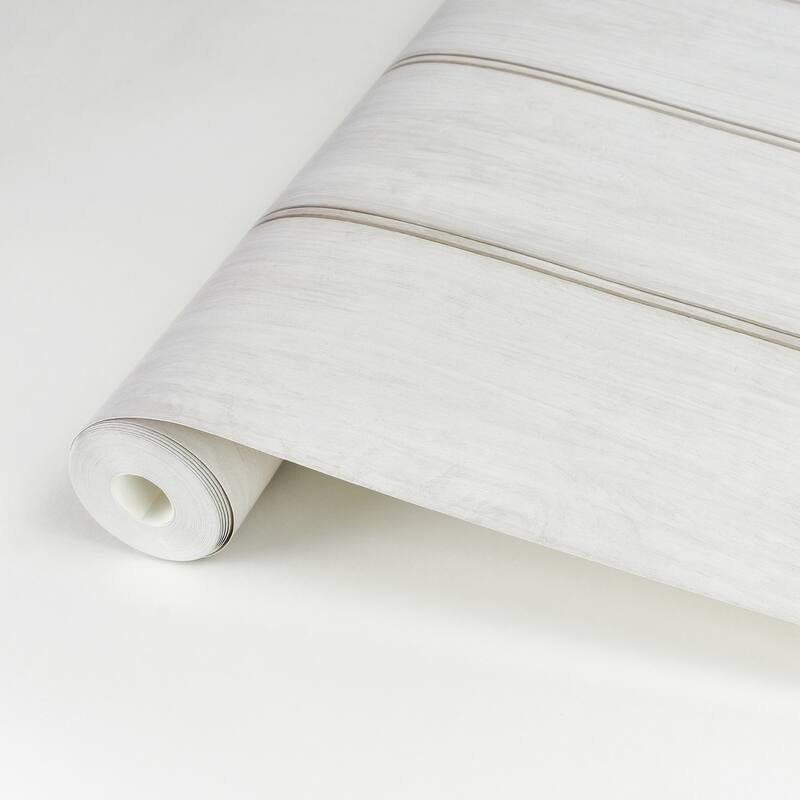 Zio and Sons Upstate Beardboard Timeless Grey Wood Wallpaper