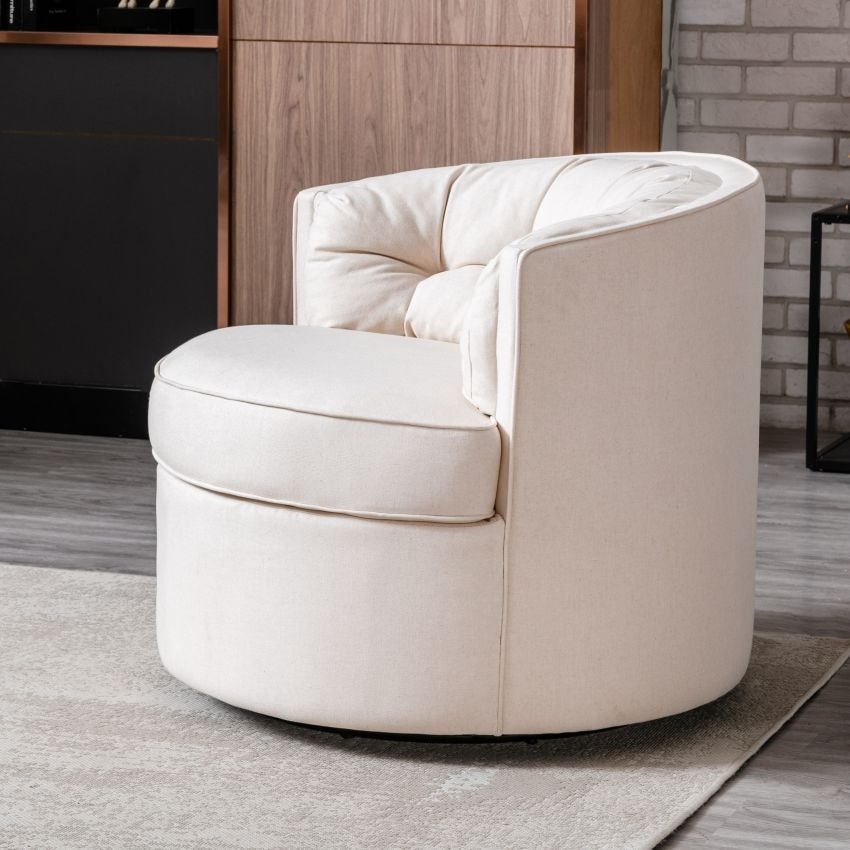 Tommy hilfiger store swivel barrel chair