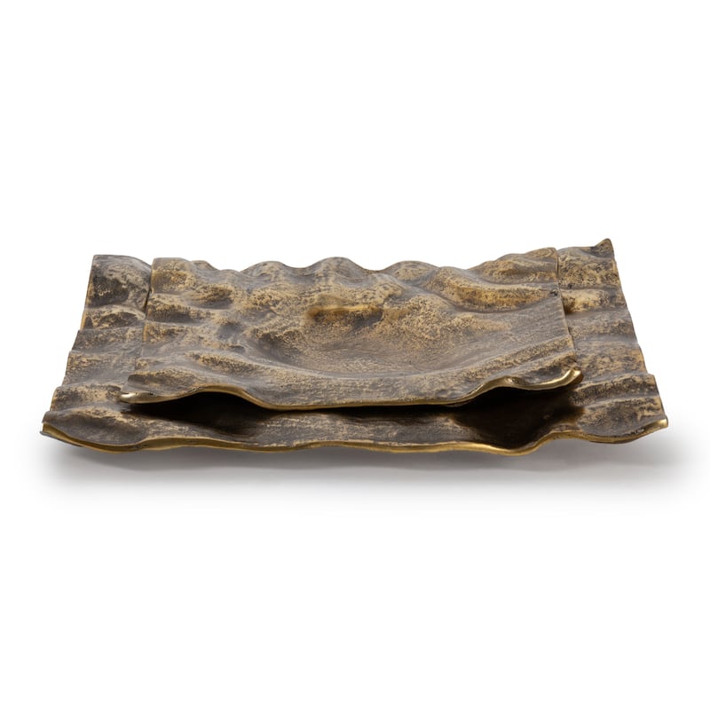 Amaya Decorative Metal Tray