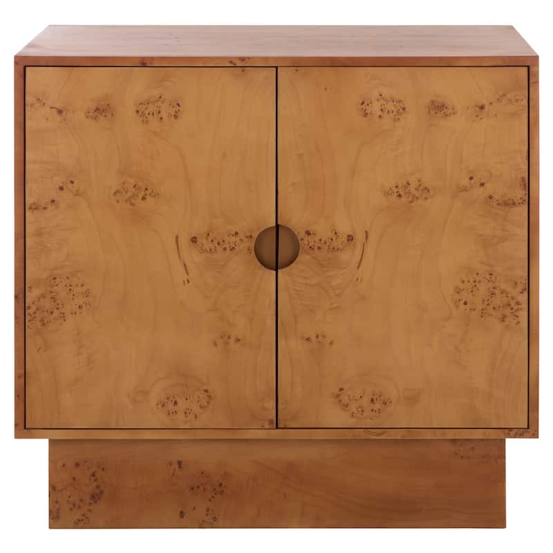 SAFAVIEH Couture Tessly Burl Veneer Chest - 32"W x 19"D x 30"H