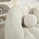 preview thumbnail 31 of 93, Chenille Bean Bag Loveseat Sofa High Back for Adults and Kids Indoor & Outdoor