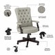 preview thumbnail 20 of 55, Key West High Back Tufted Office Chair with Arms by Bush Furniture