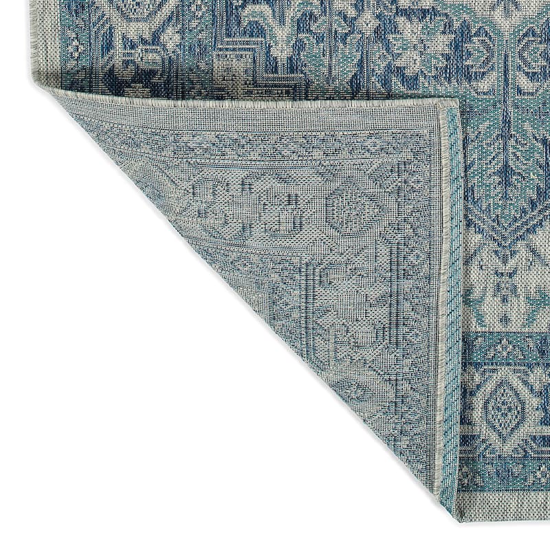 ARE01 Arelow Machine Made Flatweave Indoor - Outdoor Area Rug