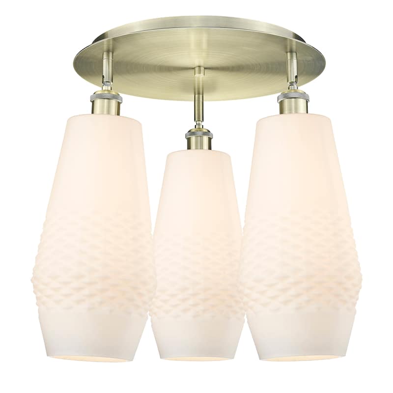 Innovations Lighting Windham - 3 Light 19" Flush Mount