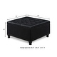 preview thumbnail 11 of 32, Large Square Storage Ottoman with Wooden Legs