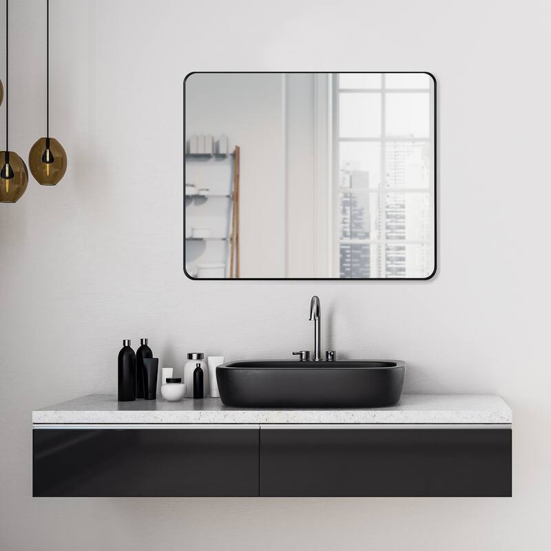 Altair Nettuno Bathroom/Vanity Aluminum Framed Wall Mirror