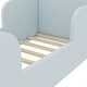 preview thumbnail 8 of 32, Toddler Floor Bed Frame, Cot Bed for Boys and Girls Ages 3-6, Bear Shape Toddler Bed