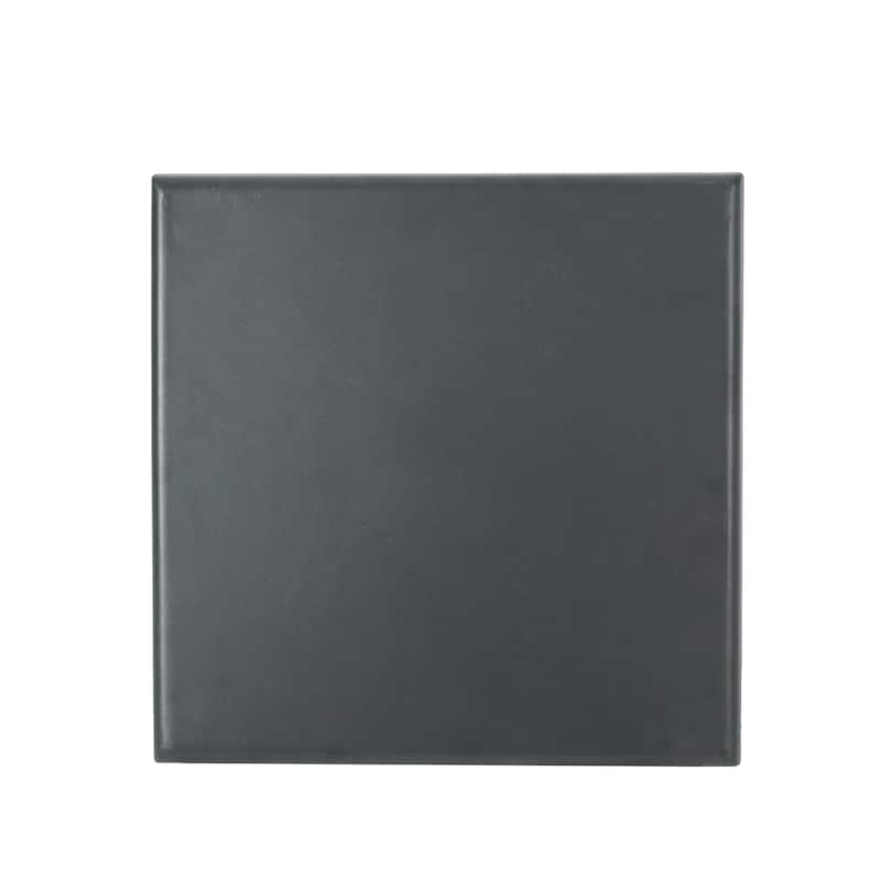 Roomfitters Outdoor Metal Square Side Table, Modern Patio Accent Table, Weather-Resistant