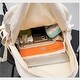 preview thumbnail 4 of 12, Backpack Cute Anime Student Schoolbag Cartoon Casual Travel Bag for Boys and Girls School Season Backpack (White)