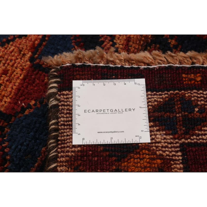 ECARPETGALLERY Hand-knotted Melis Vintage Copper Wool Rug - 4'1 x 11'3