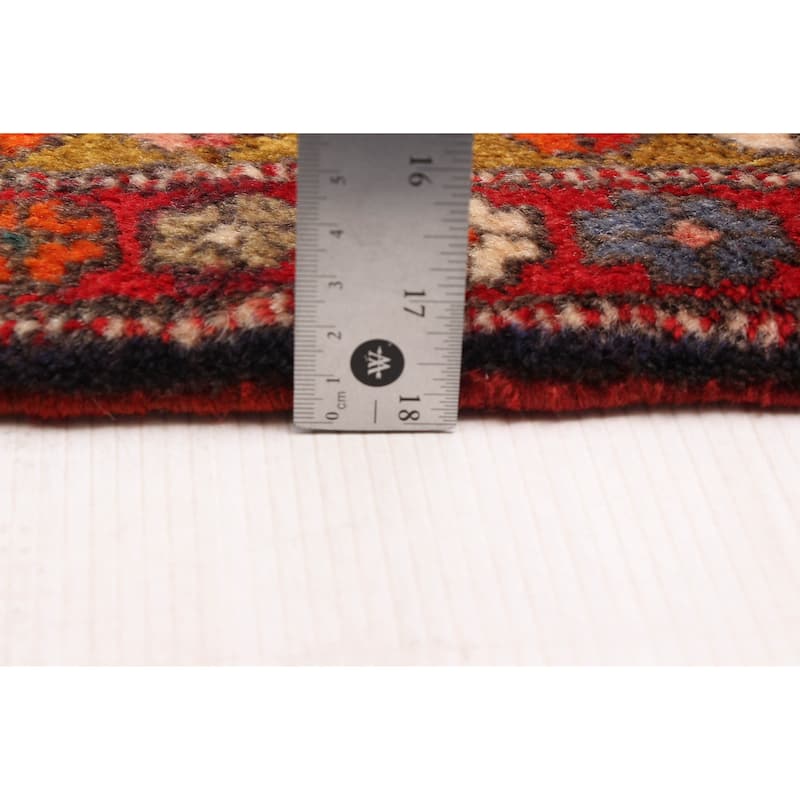 ECARPETGALLERY Hand-knotted Konya Anatolian Red Wool Rug - 4'11 x 11'1