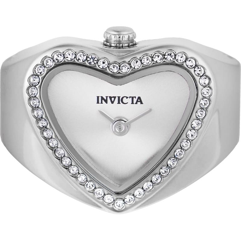 Invicta Women's 49572 Mini Quartz 2 Hand Silver Dial Watch