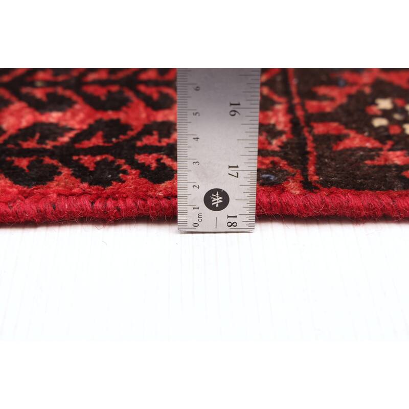 ECARPETGALLERY Hand-knotted Andelz Dark Navy Wool Rug - 3'1 x 7'0