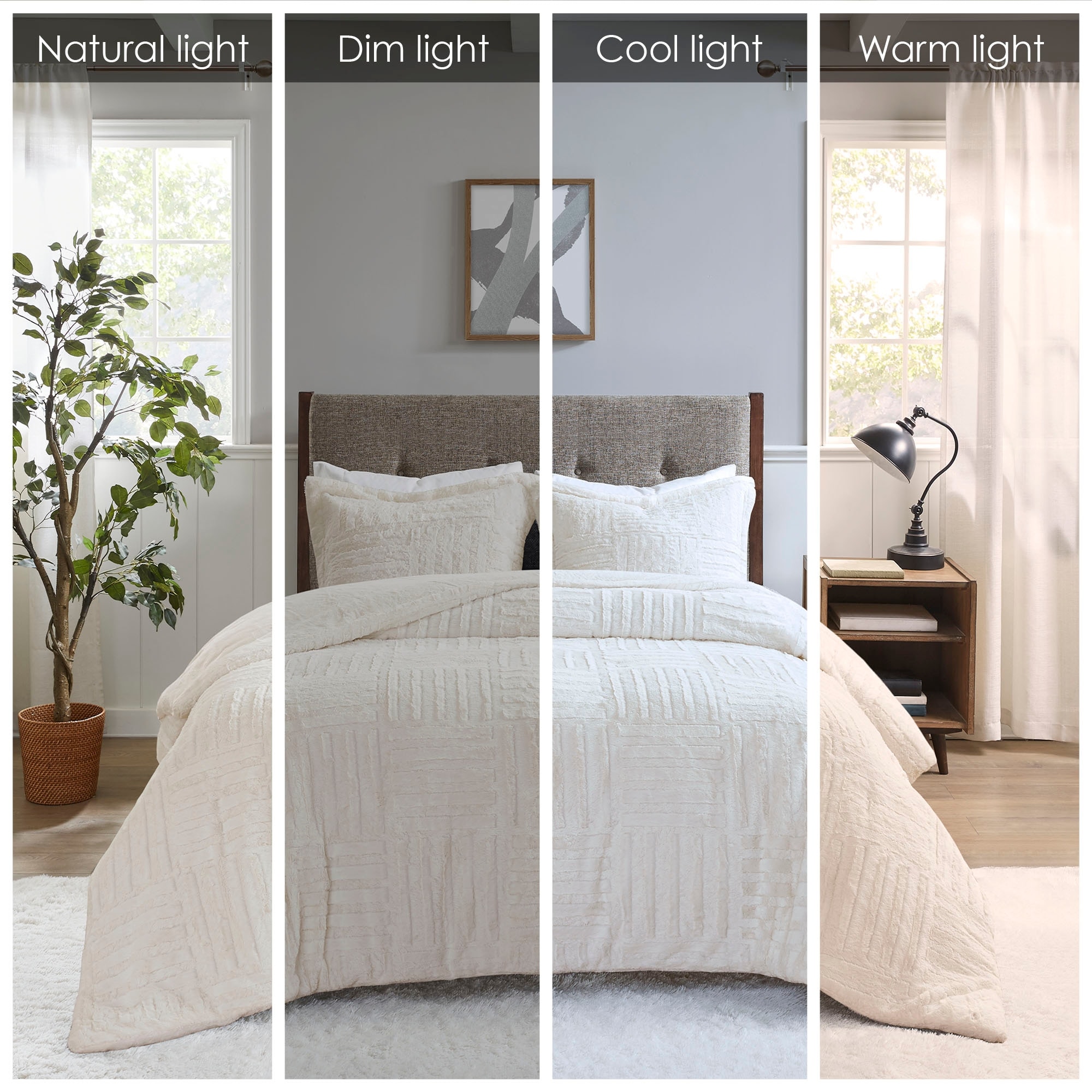 Ugg polar discount fur comforter set