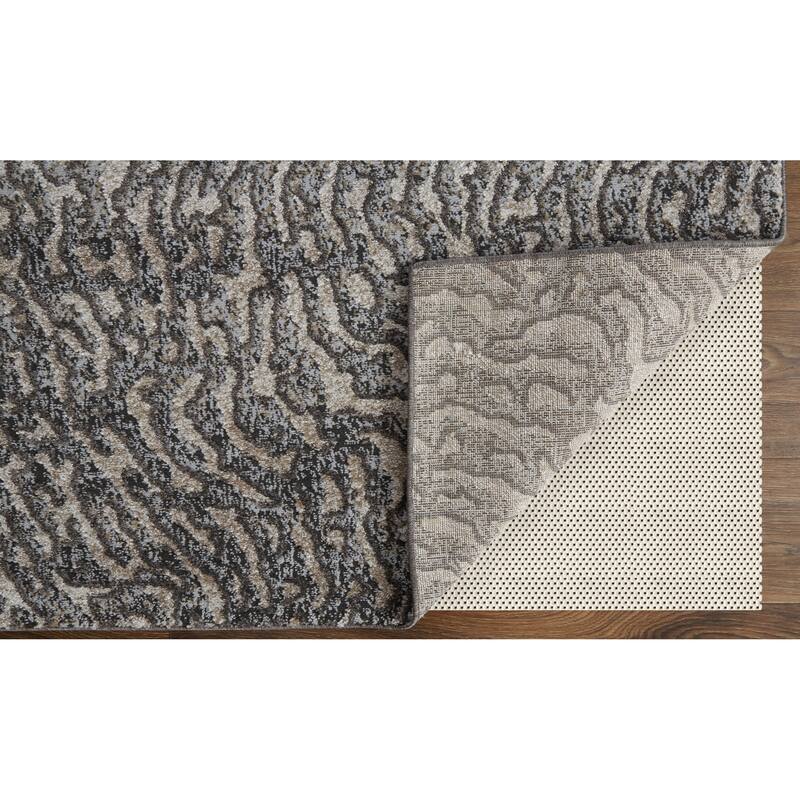 Grand Bazaar Kayden Machine Made Abstract Modern Area Rug