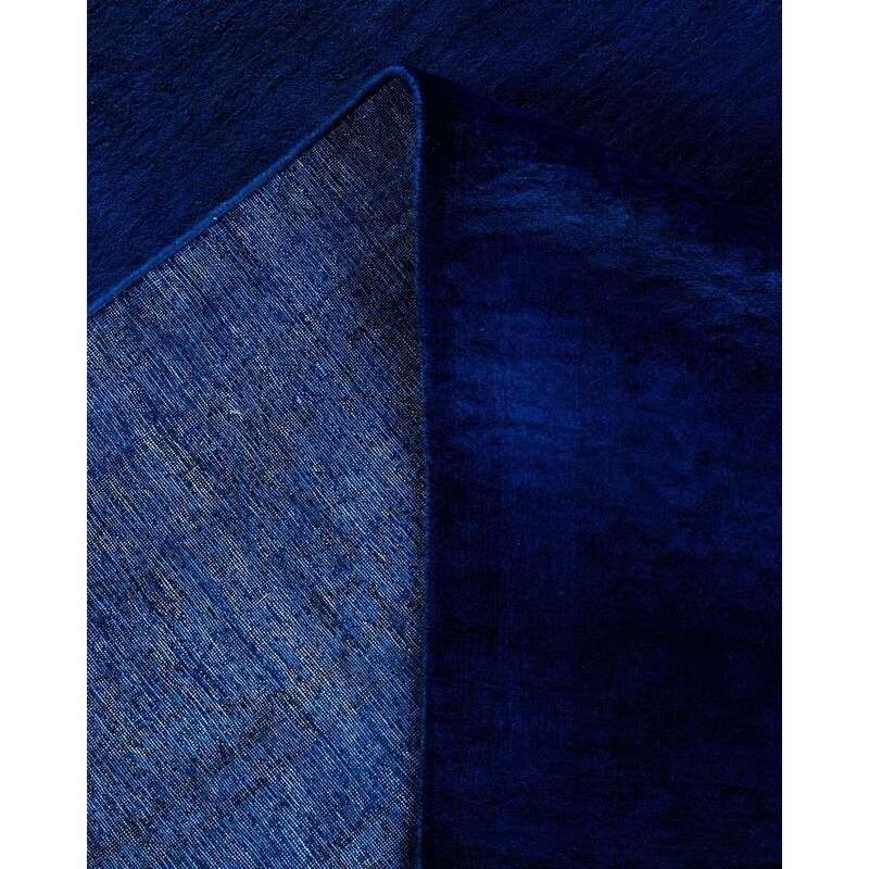 Fine Vibrance, One-of-a-Kind Hand-Knotted Area Rug - Purple, 7' 10" x 10' 3" - 7' 10" x 10' 3"