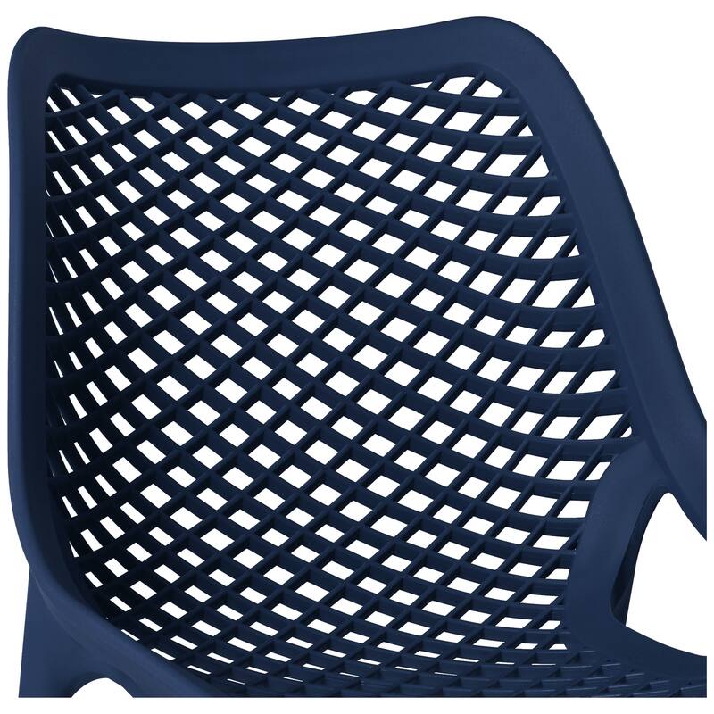 Frond and Form Outdoor Stacking Dining Side Chair (Set of 2)