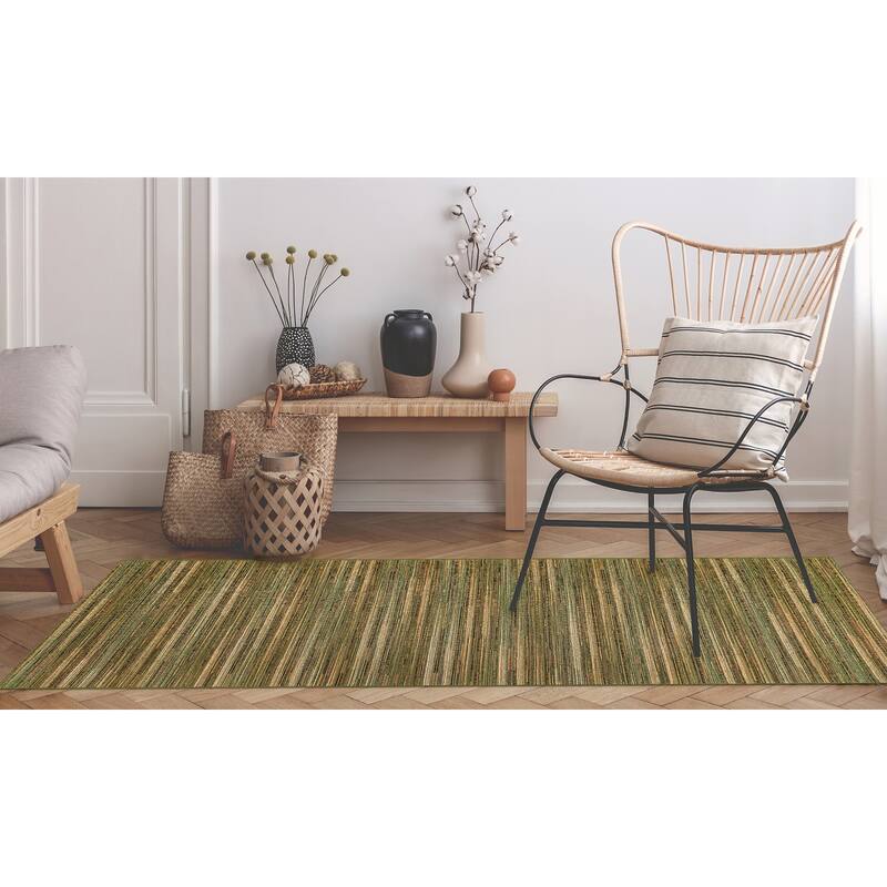 Liora Manne Marina Stripes Indoor/ Outdoor Area Rug