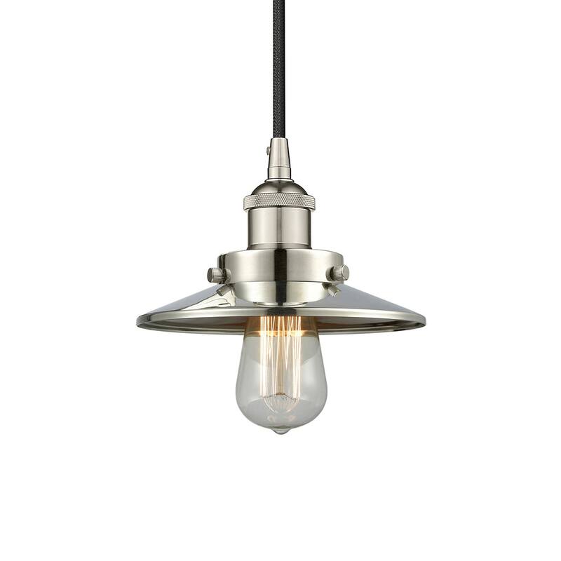 Innovations Lighting 616-1PH-6-8 Railroad Pendant Railroad 8" Wide