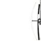 4 Light LED Array Pendant, Vertical Curved design - Chrome - Bed Bath ...
