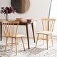 preview thumbnail 48 of 67, SAFAVIEH Winona Spindle Farmhouse Dining Chairs (Set of 2) - 20.1" x 20.3" x 32.8"