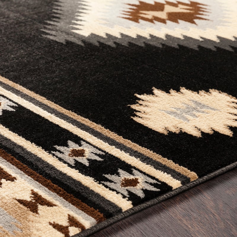 Livabliss Nurzhan Southwestern Area Rug