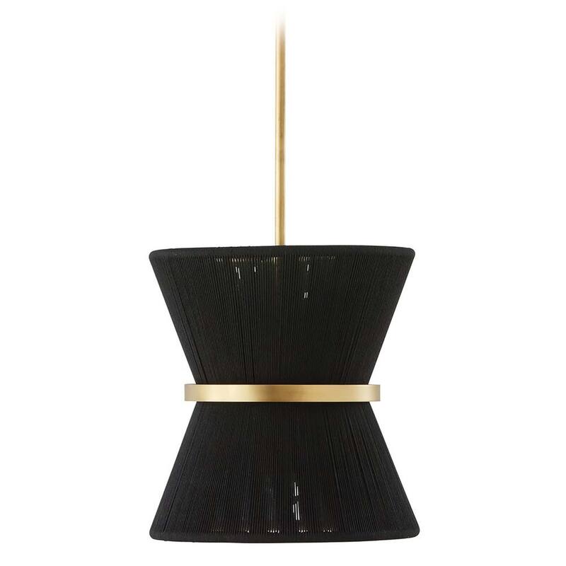 Modern Farmhouse Boho Chandelier for Dining Room in Gold or Black