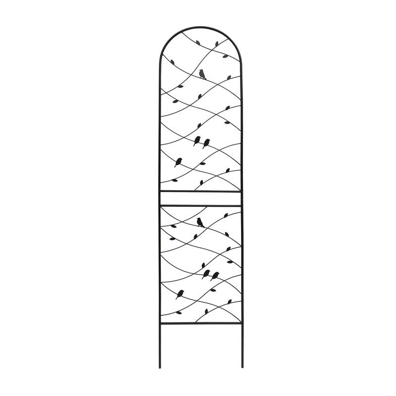 2 Pack Metal Garden Trellis Rustproof Trellis for Climbing Plants Outdoor Flower Support