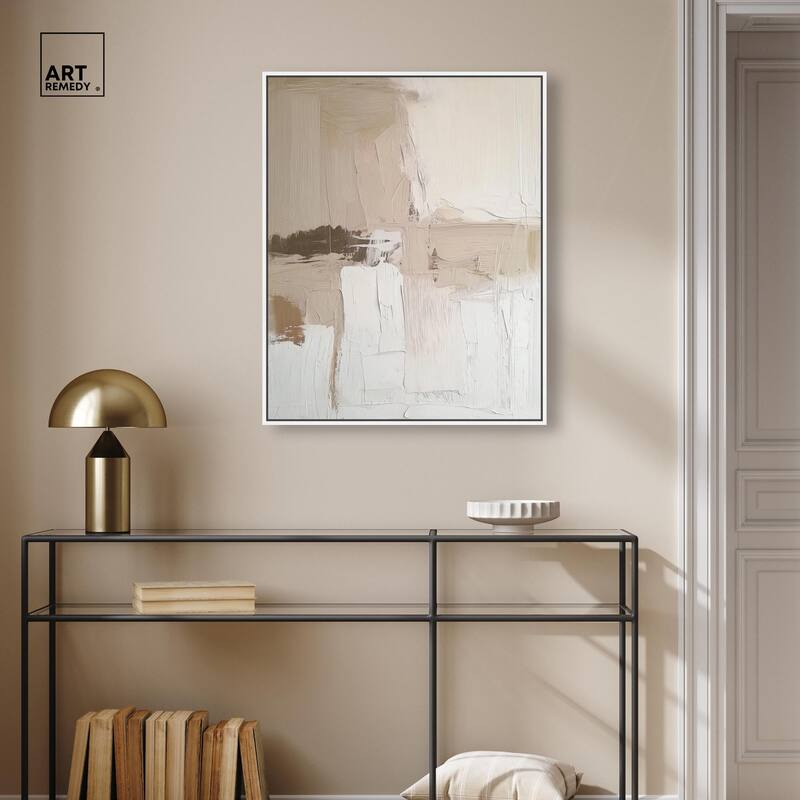 Subtle Earth Tones I Canvas by Art Remedy