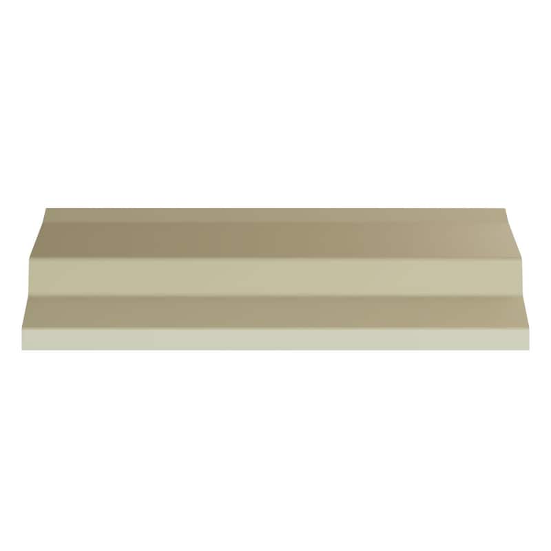 3 3/8"H x 3 3/8"P x 4 1/2"F x 96"L Elijah Crown Moulding - 1-Pack