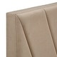 preview thumbnail 16 of 17, Arlert V-Channel Headboard Storage Platform Bed by iNSPIRE Q Modern