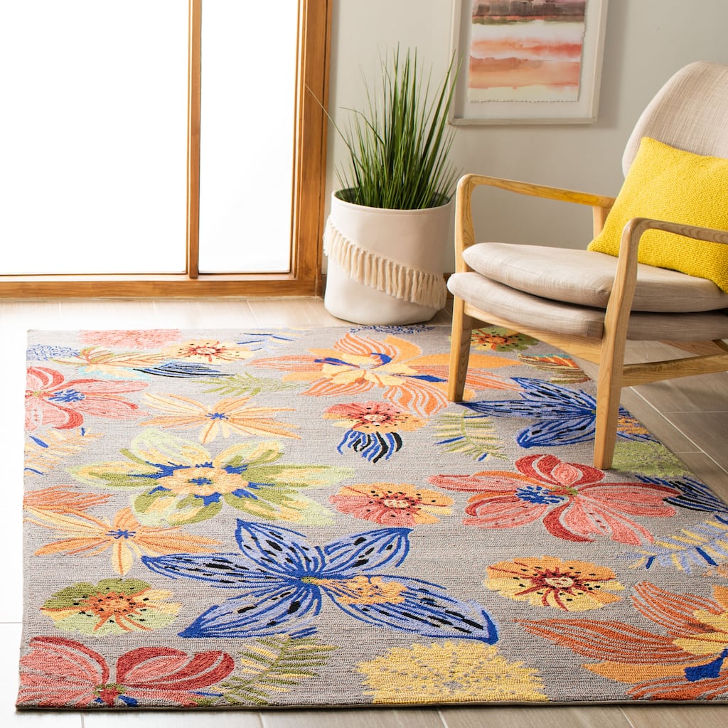 SAFAVIEH Handmade Four Seasons Seong Floral Rug