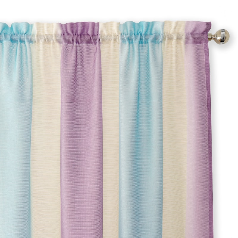 Spectrum Rod Pocket Window Curtain Panel