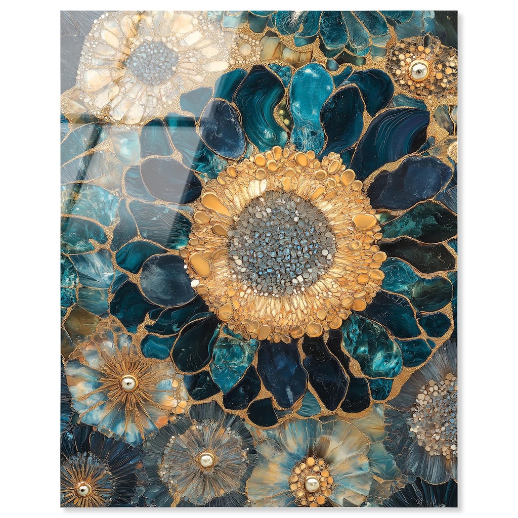 Opulent Geode II Acrylic by Art Remedy, Ready to Hang