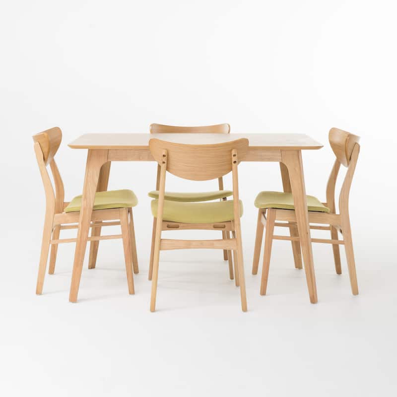 Anise 5-piece Wood Rectangular Dining Set by Christopher Knight Home