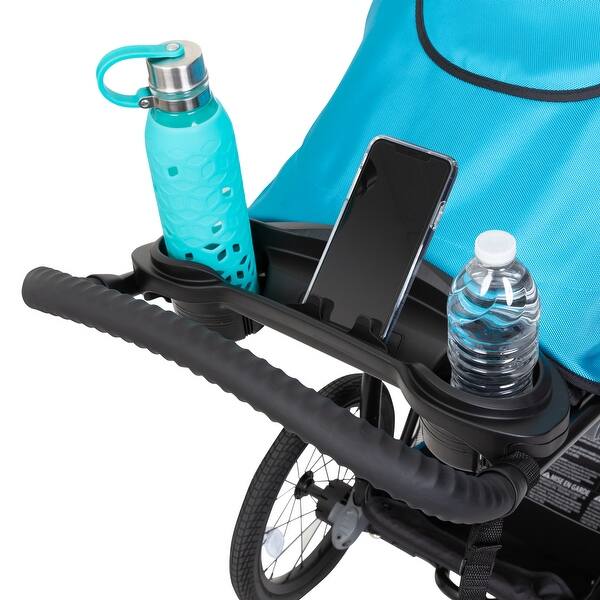slide 2 of 8, Baby Trend Expedition Race Tec Jogger,Ultra Marine - Single Stroller Single Stroller - Blue/Black