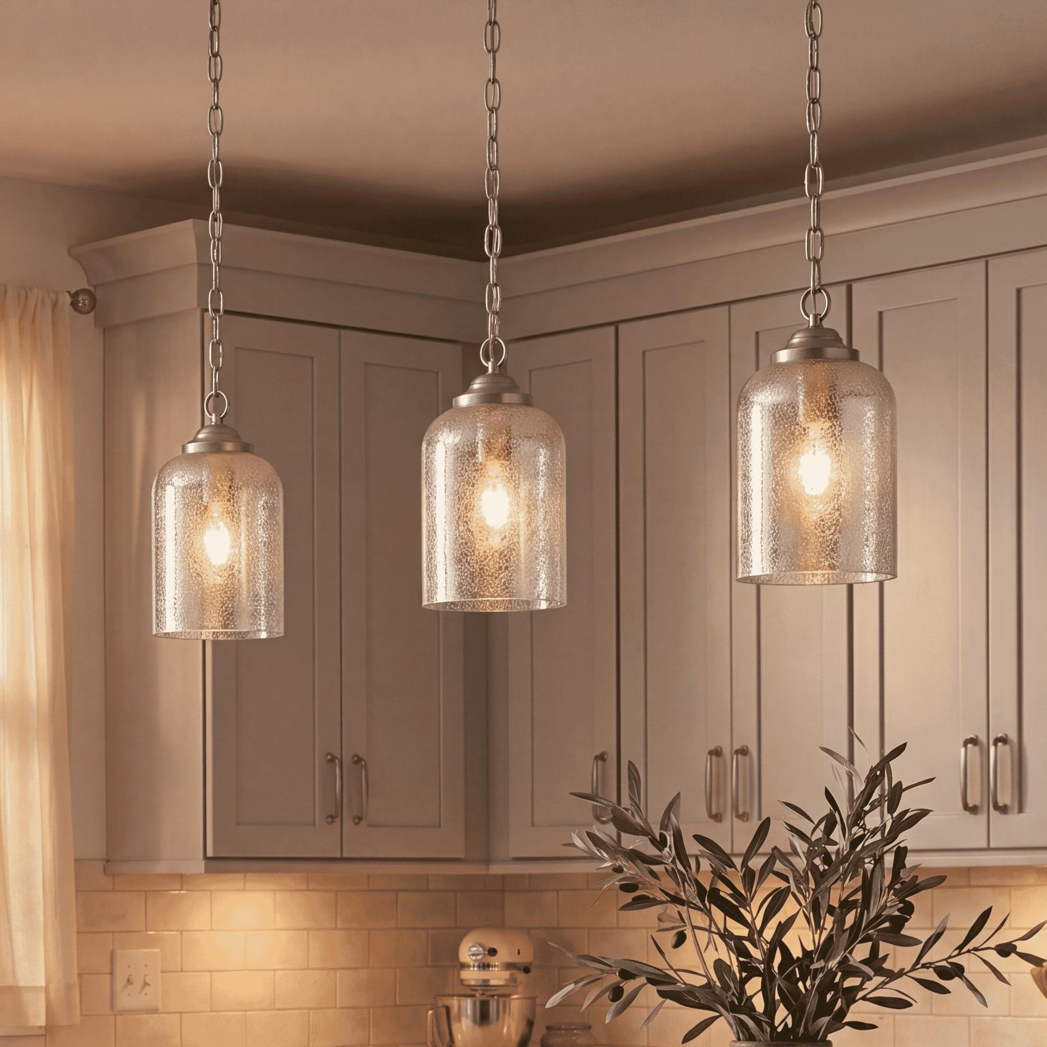 Bally 1-Light Pendant in Satin Nickel