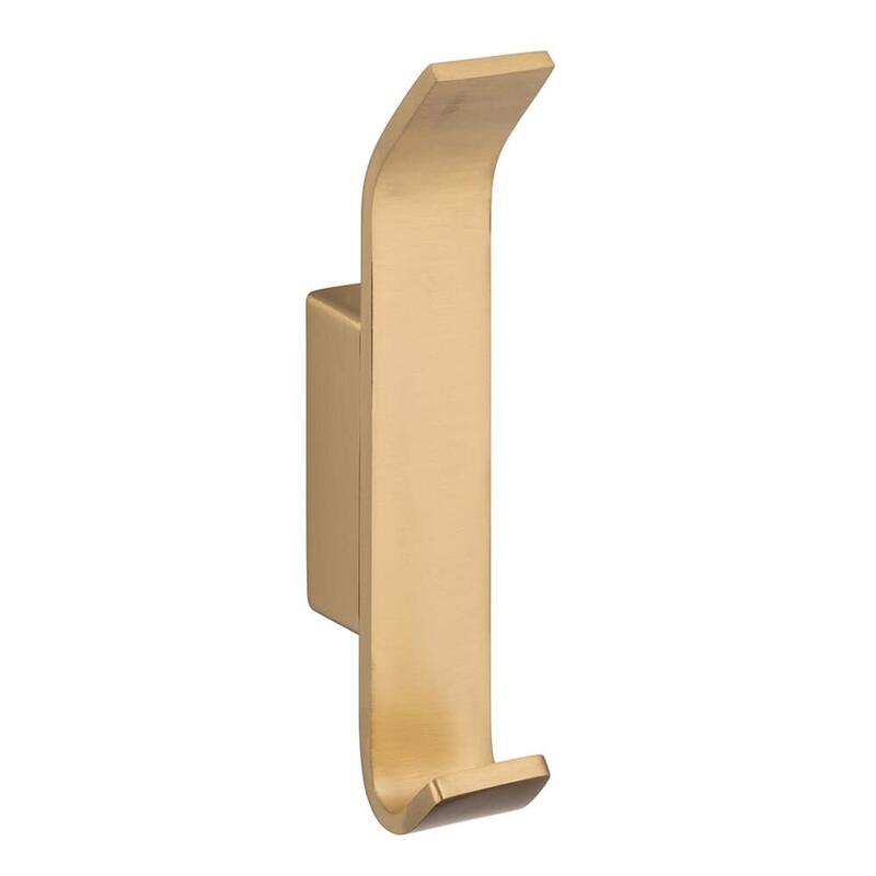 Sure-Loc VS-RH1 Vaasa Double Hook Robe Hook - Satin Brass