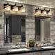 preview thumbnail 152 of 182, 2/3/4-Light Modern Bathroom Crystal Vanity Light Wall Sconces