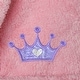 preview thumbnail 8 of 18, Sweet Kids 100% Polyester SUPER PLUSH Double Brushed Hooded Bathrobe - CROWN