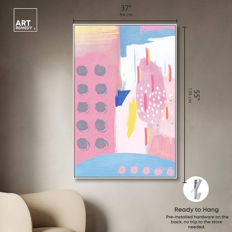 Doll Memories - Pretty blue Canvas by Art Remedy