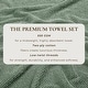 preview thumbnail 97 of 174, Linery & Co. Luxury Cotton Textured Bath Towel.