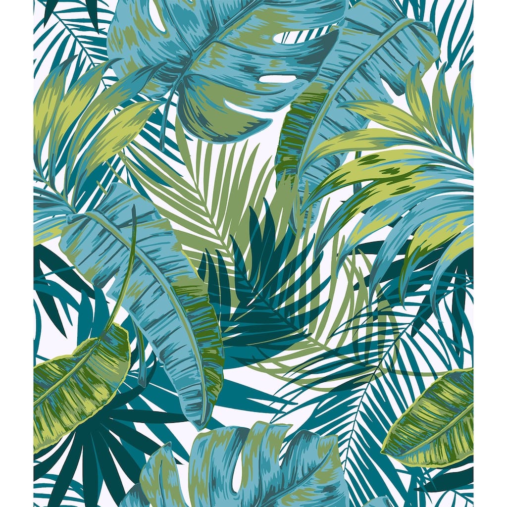 My Style Bangalow Tropical Palm Peel & Stick Wallpaper