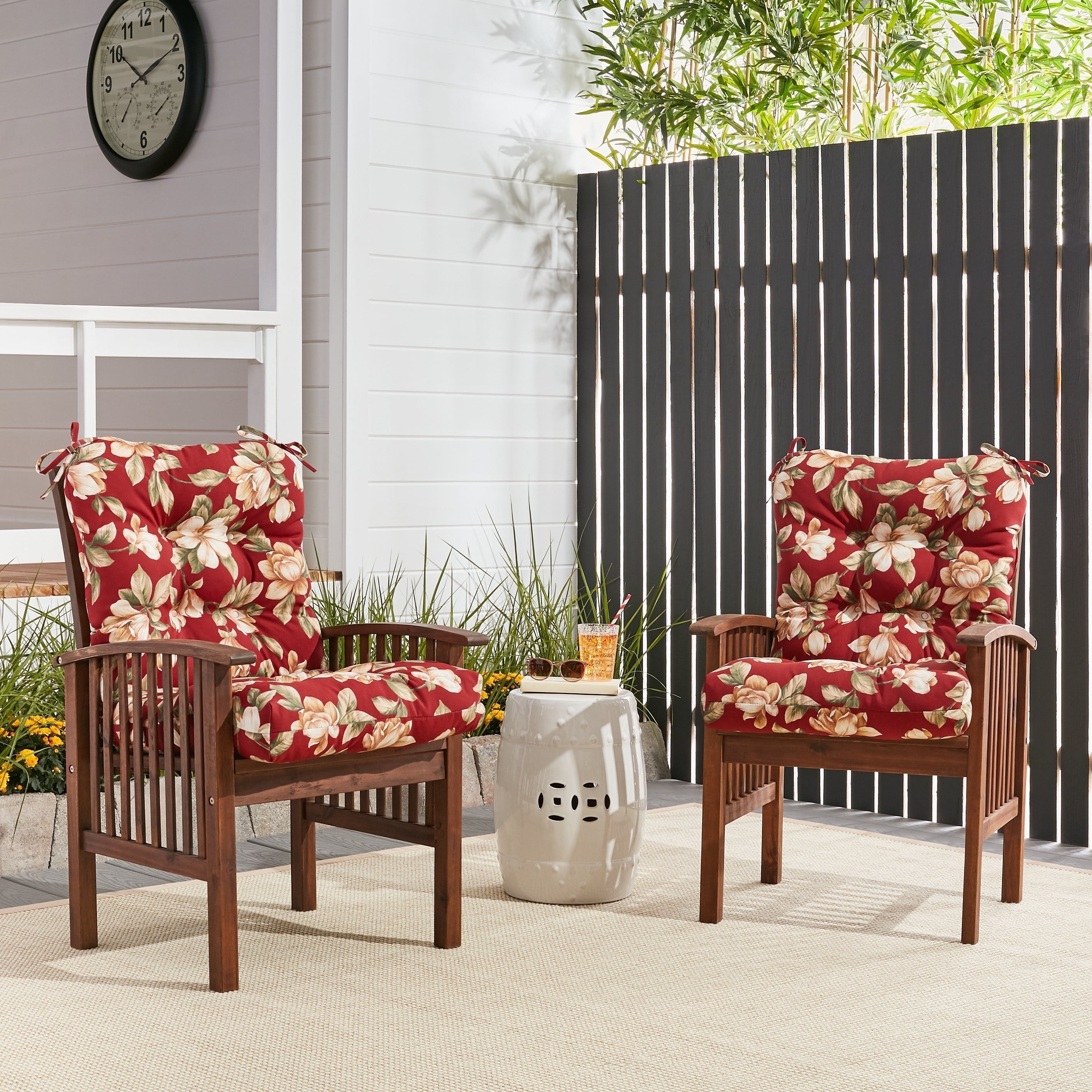 21 inch x 42 inch Outdoor Seat Back Chair Cushion Cushion eBay