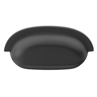 GlideRite 5-Pack 2-1/2 in. Center Matte Black Classic Cabinet Bin Pulls ...