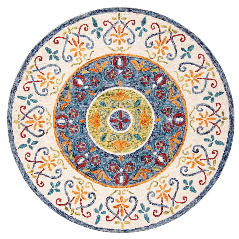 SAFAVIEH Handmade Novelty Lisbeth Ornate Wool Rug