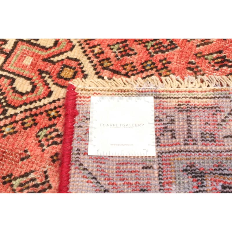 ECARPETGALLERY Hand-knotted Andelz Red Wool Rug - 3'0 x 5'1