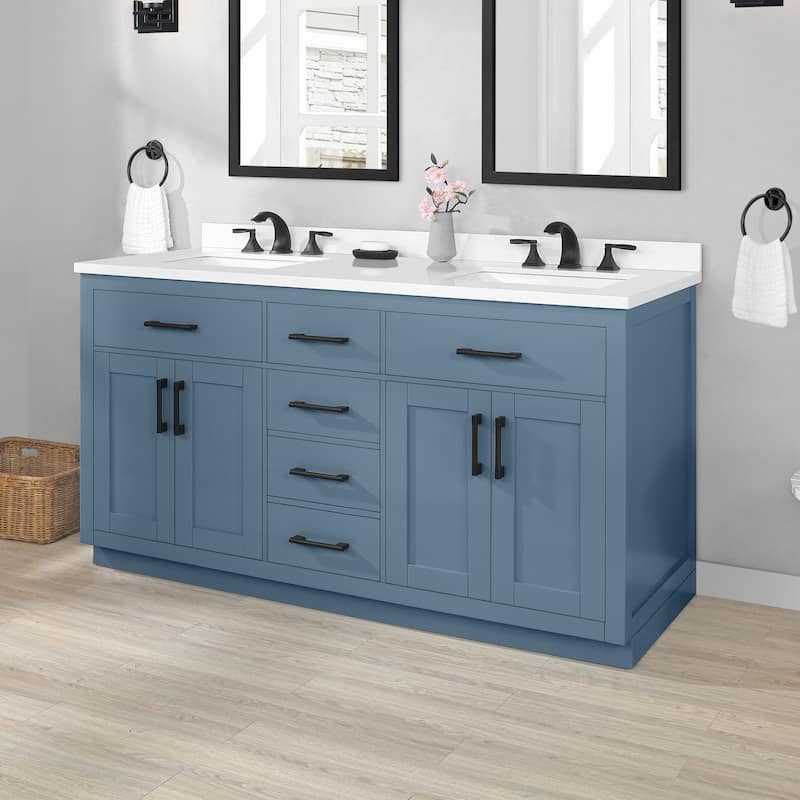 OVE Decors Bailey Bathroom Vanity with Power Bar